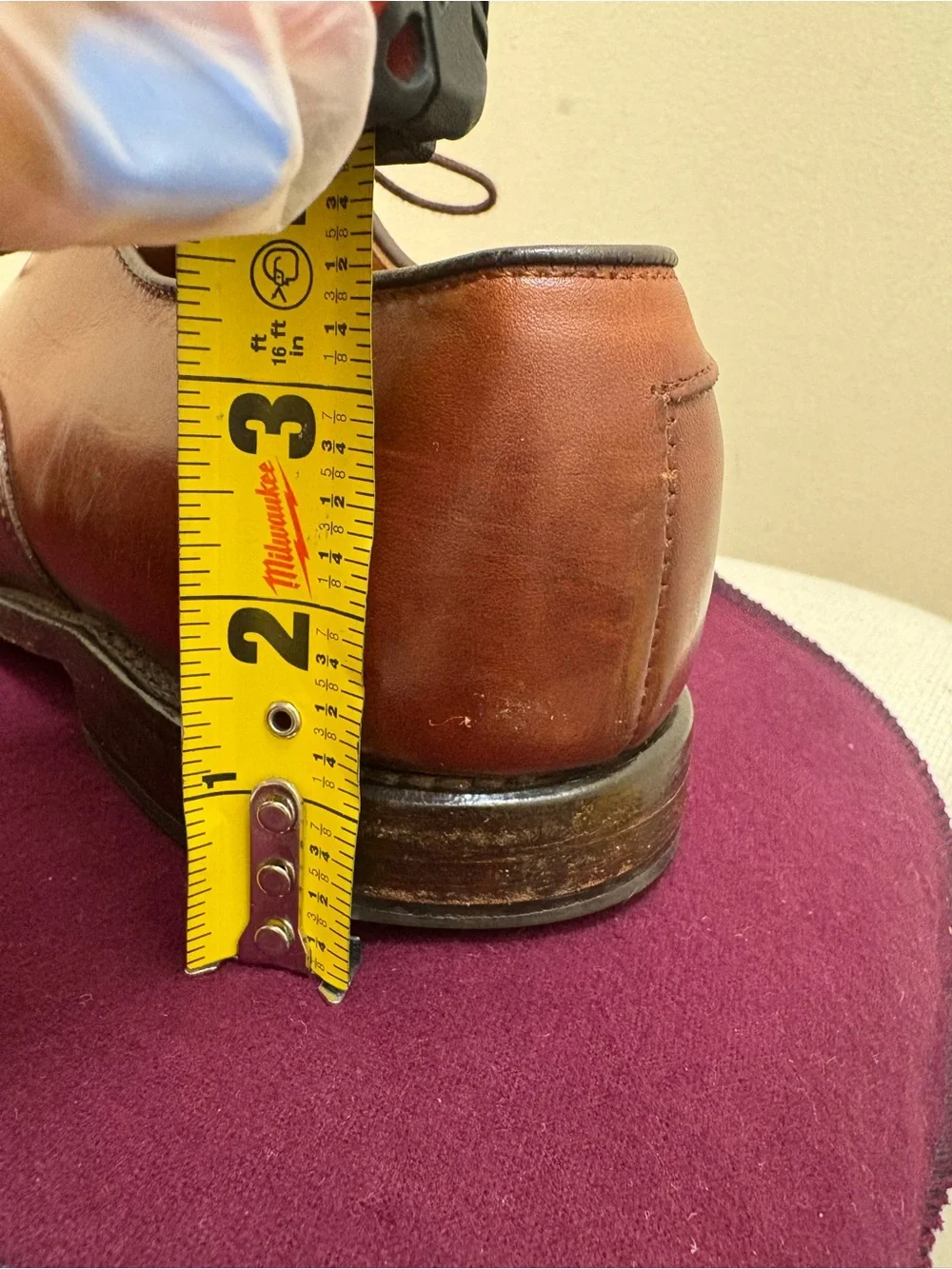 Allen Edmonds refined leather